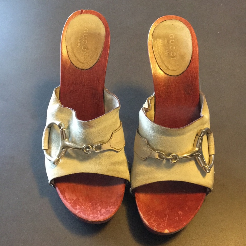 •SOLD•Authentic Vintage Gucci horsebit heels *9 - Picture 3 of 8